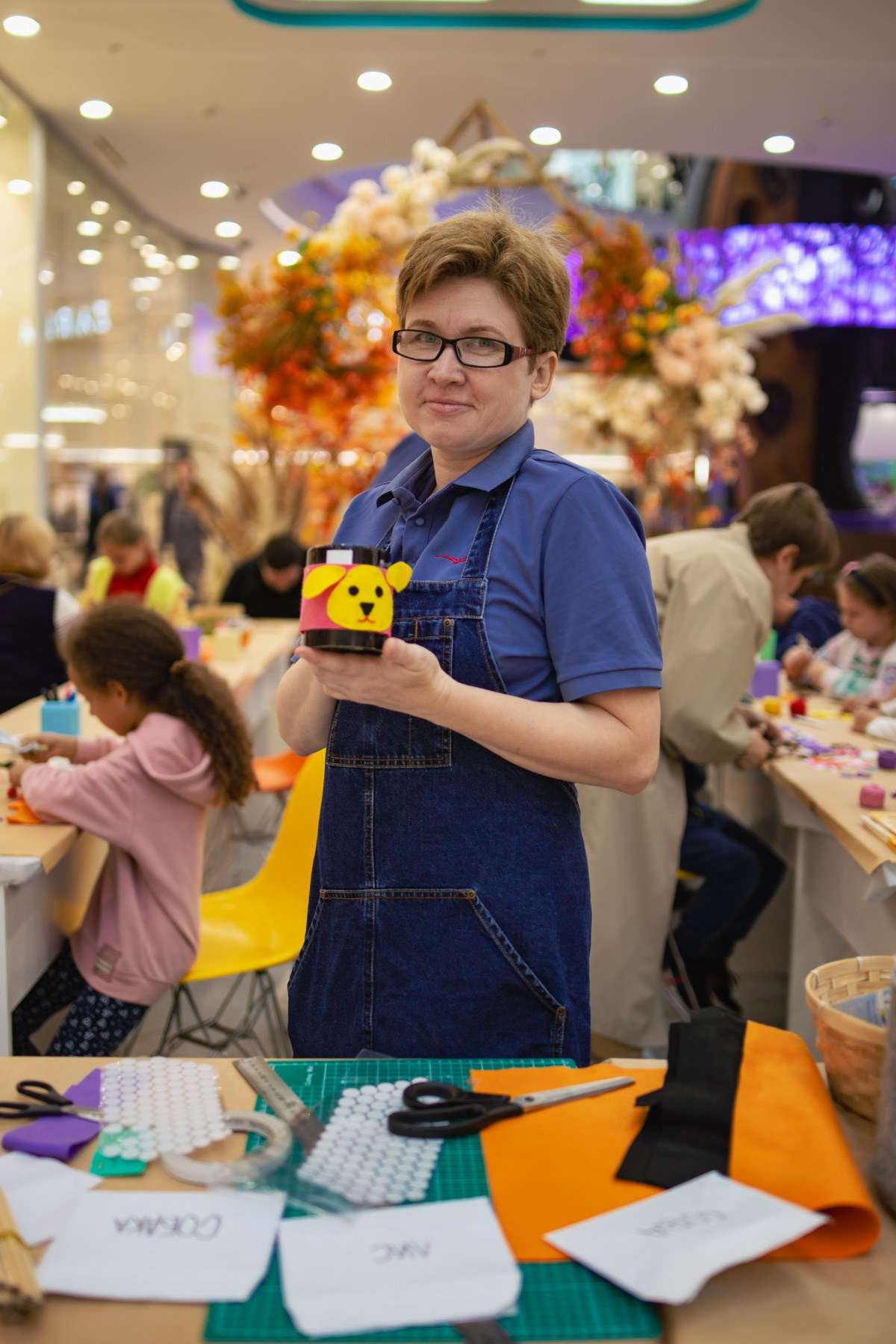 Осеннее чаепитие в ТЦ Хорошо!. Репортажный и концертный фотограф в Москве Анастасия Осень