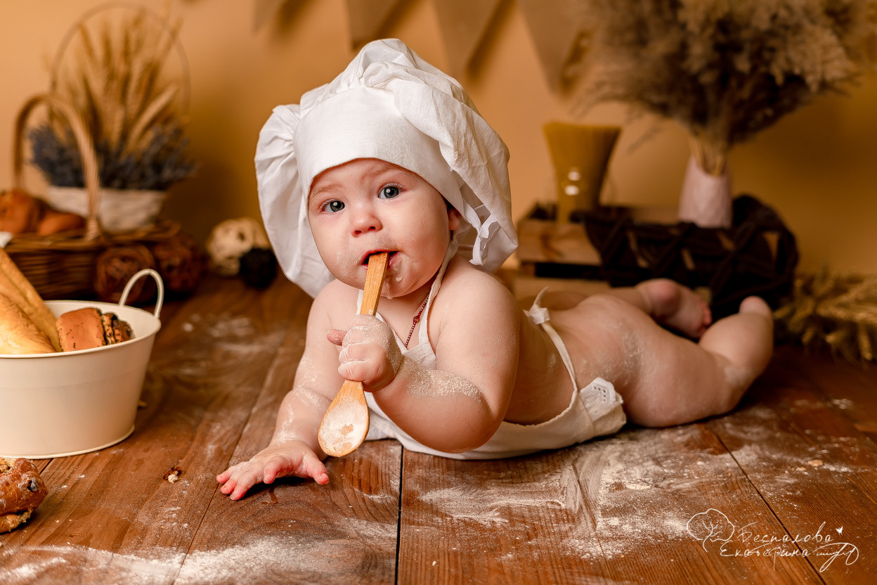 Поварёнок. Фотограф новорожденных в г. Павлово Беспалова Екатерина