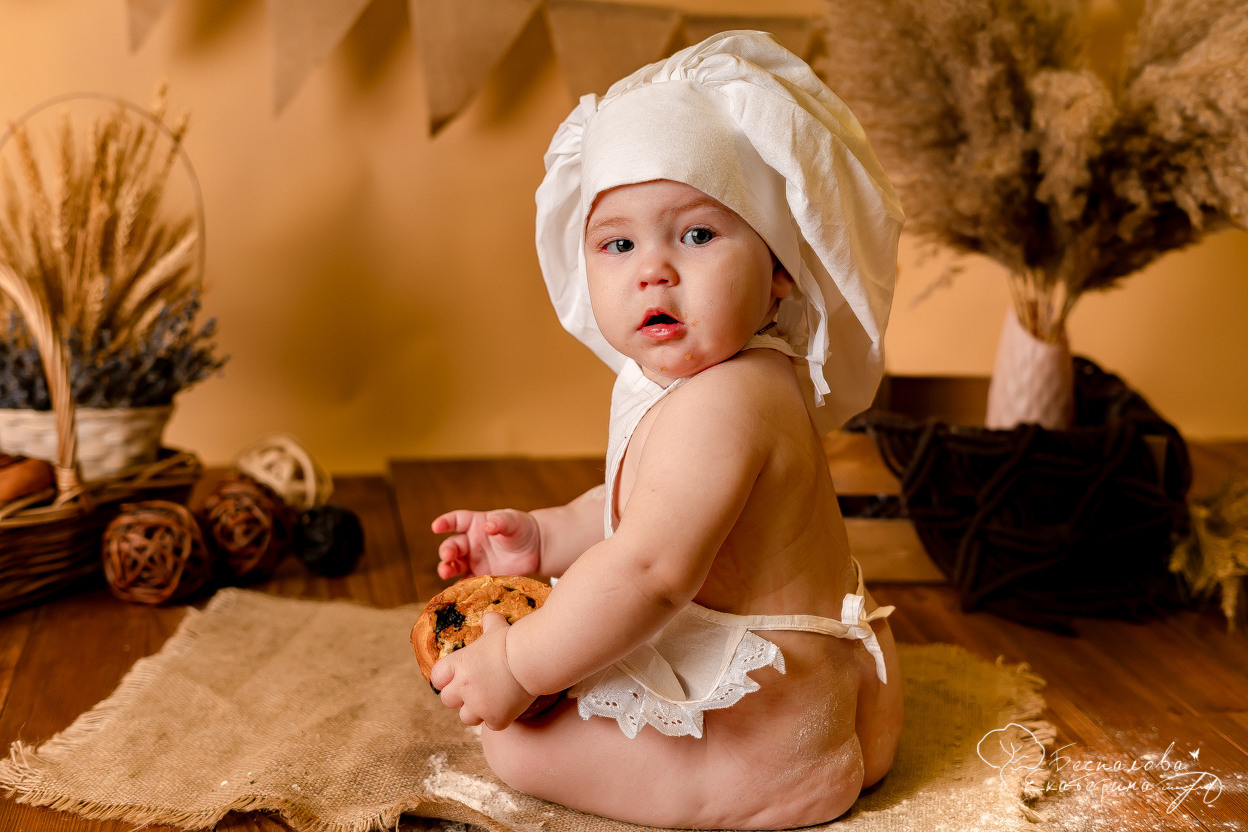 Поварёнок. Фотограф новорожденных в г. Павлово Беспалова Екатерина