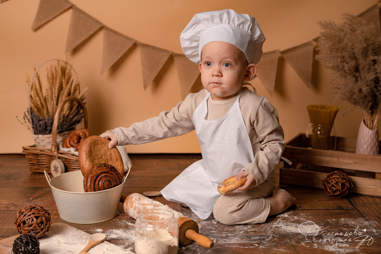 Поварёнок. Фотограф новорожденных в г. Павлово Беспалова Екатерина