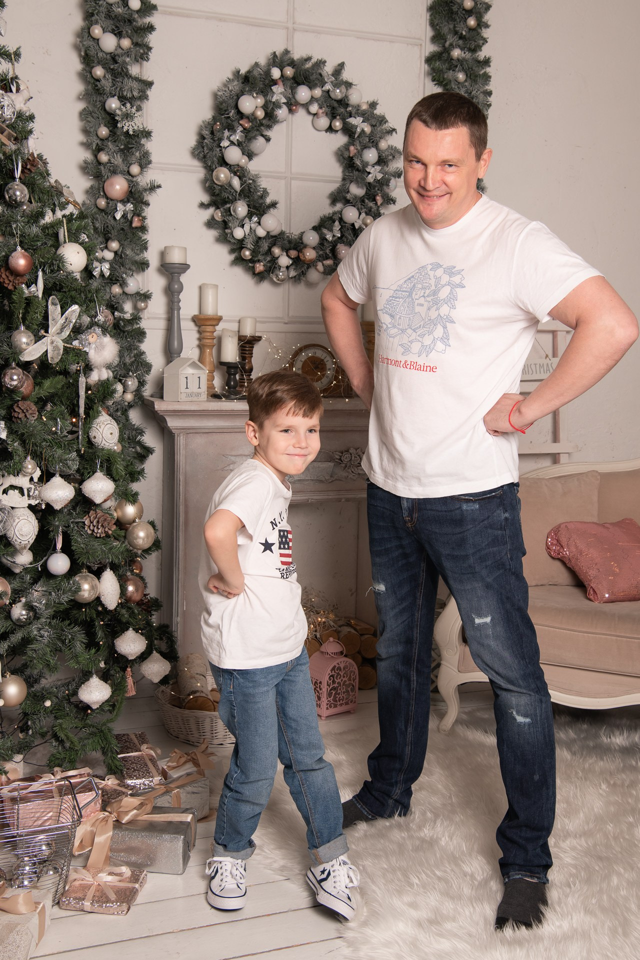 Новогодняя семейная съемка. Фомина Елена Свадебный и семейный фотограф