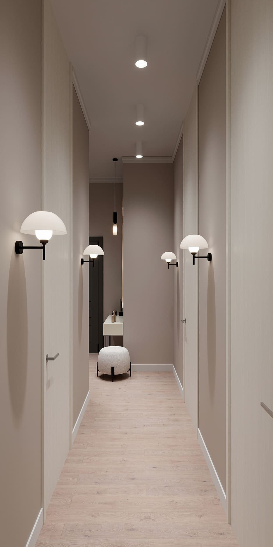 LOOK HOUSE. Modern Muf студия дизайна интерьера