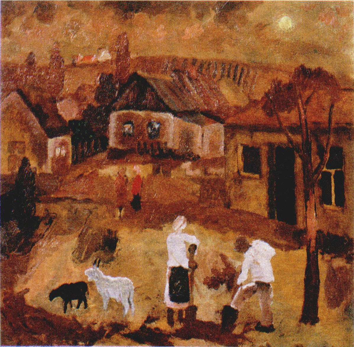 «Весна в Горячем Ключе» 1985 год Собр. Д. Томас. Мадрид. Художник Величко Вадим Семёнович