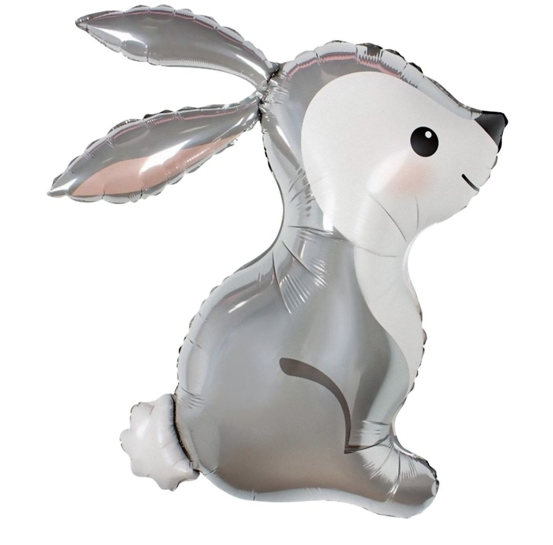 Фольгированный шар  Зайка серый 79 см, 800 рублей