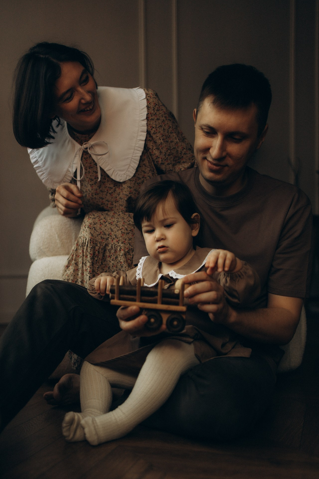 Вера, Андрей и Агата. Семейный фотограф в Ижевске Даша Денисова