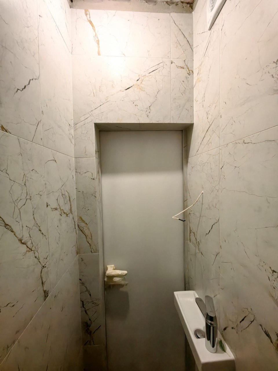 Ванная комната (ул. Фучика д. 78). Ремонт санузла, туалета, ванной под ключ в Казани. Укладка плитки