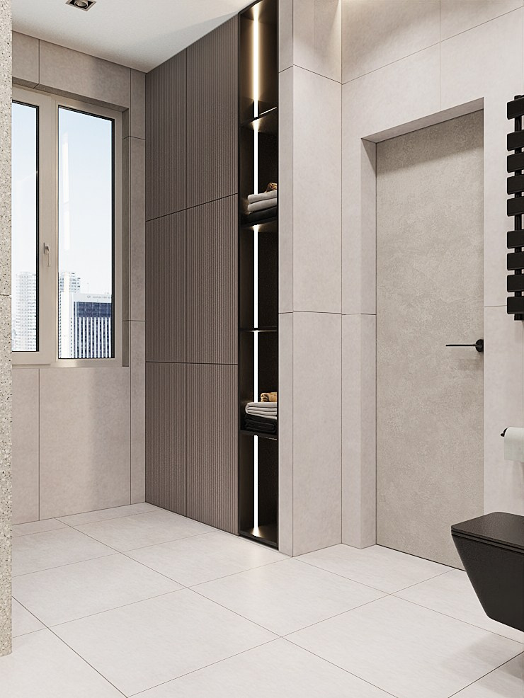 ЖК «RiverSide», 80 м². Room Design Studio