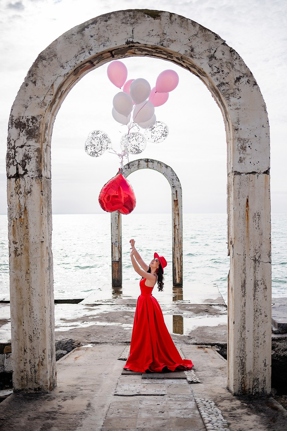 Женский портрет на природе в Сочи. Профессиональный фотограф в Сочи Виктория Джой. Обучение