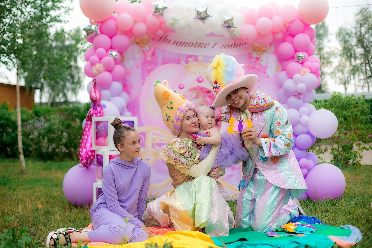 Фотосъемка детского Дня рождения Миланы. Репортажный фотограф Борис Геер