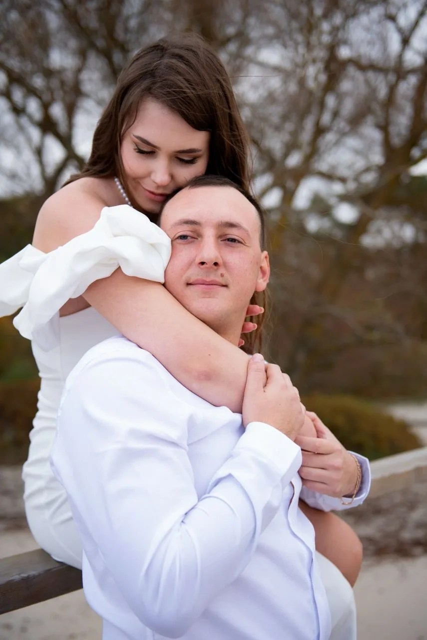 Лавстори на берегу моря. Фотограф Зеленоградск