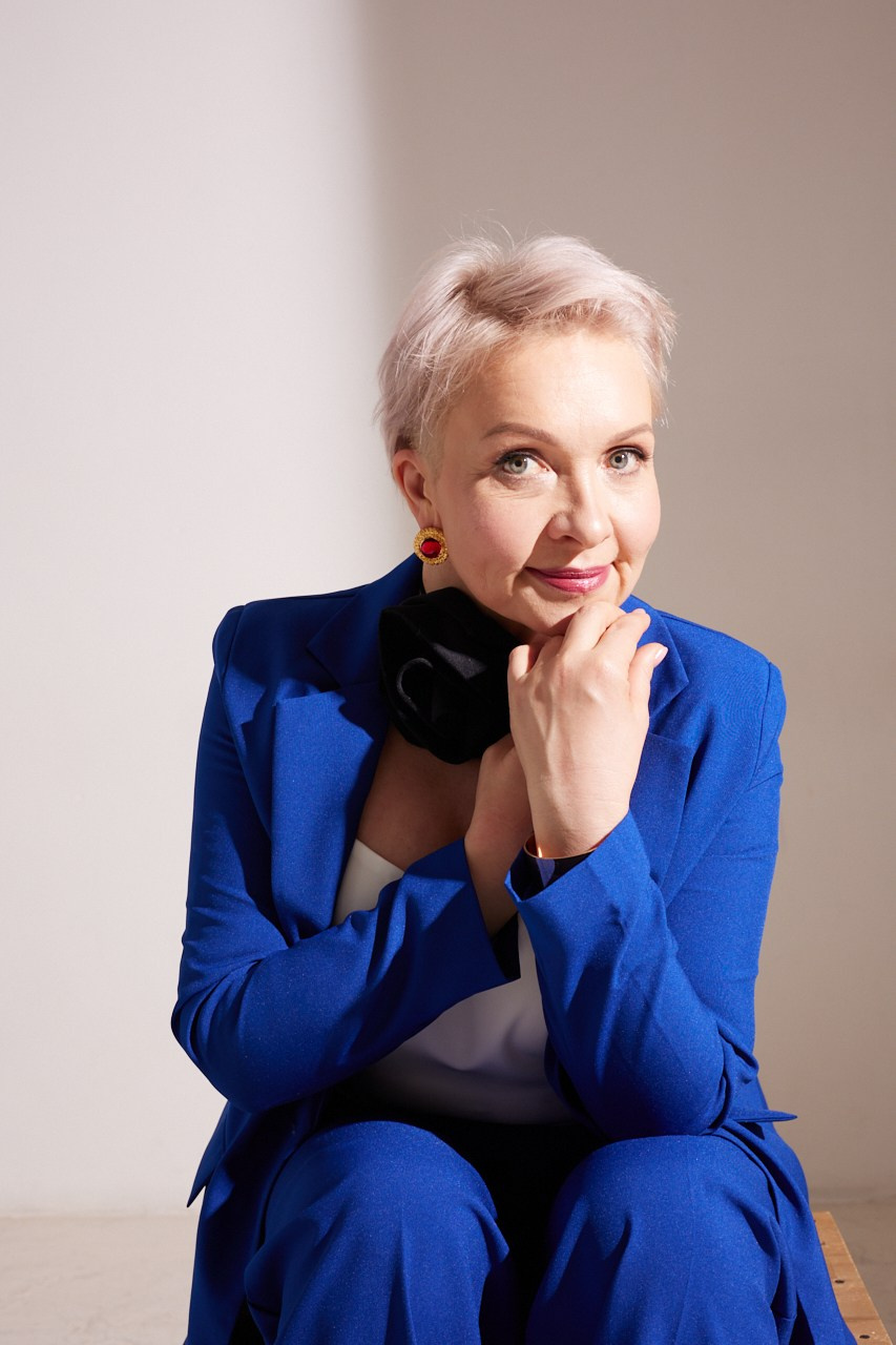 BLUE. Фотомодель