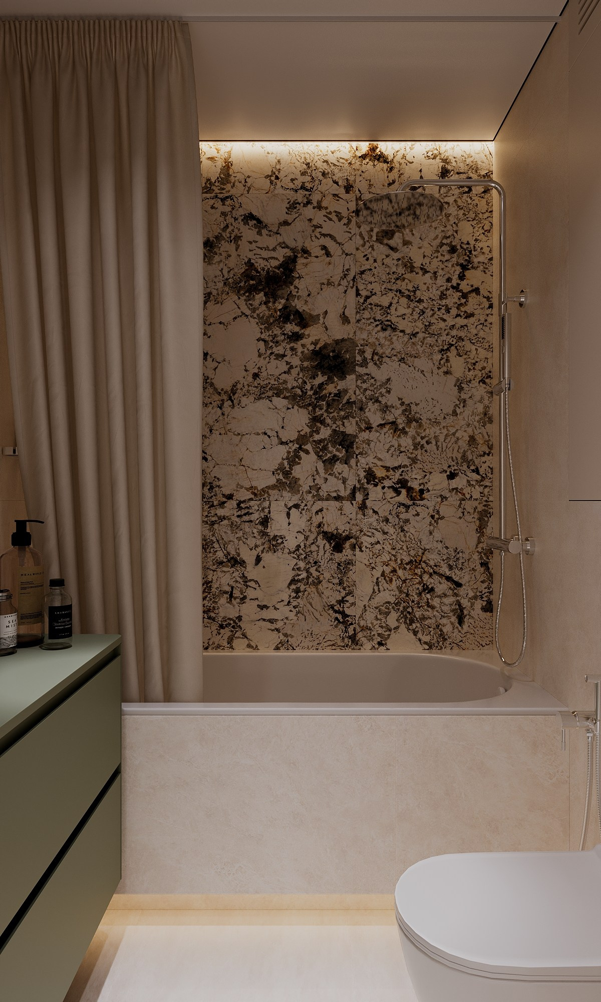 Большой санузел. Визуализатор Векшина Елена