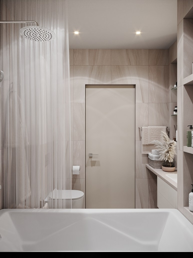 Квартира 45 м², Садовые кварталы. Студия дизайна