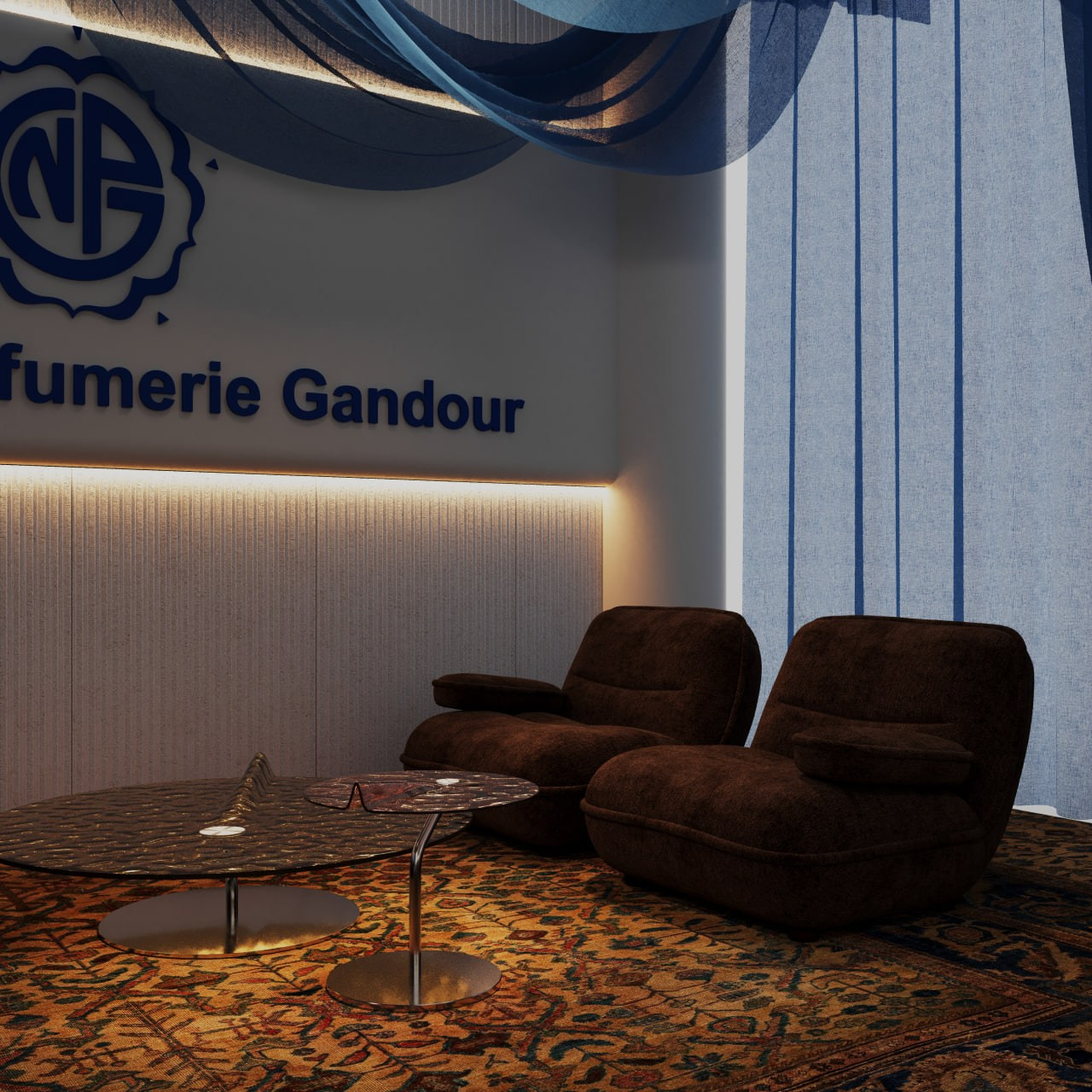 Стенд Dubai BeautyWorld. Дизайнер интерьера в Москве Екатерина Шаймердинова