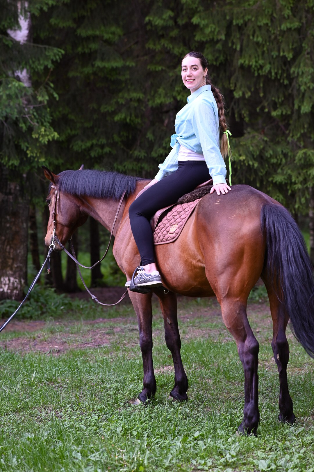 Фотопрогулка верхом. LifeStyle фотограф Анна Воробьёва Санкт-Петербург