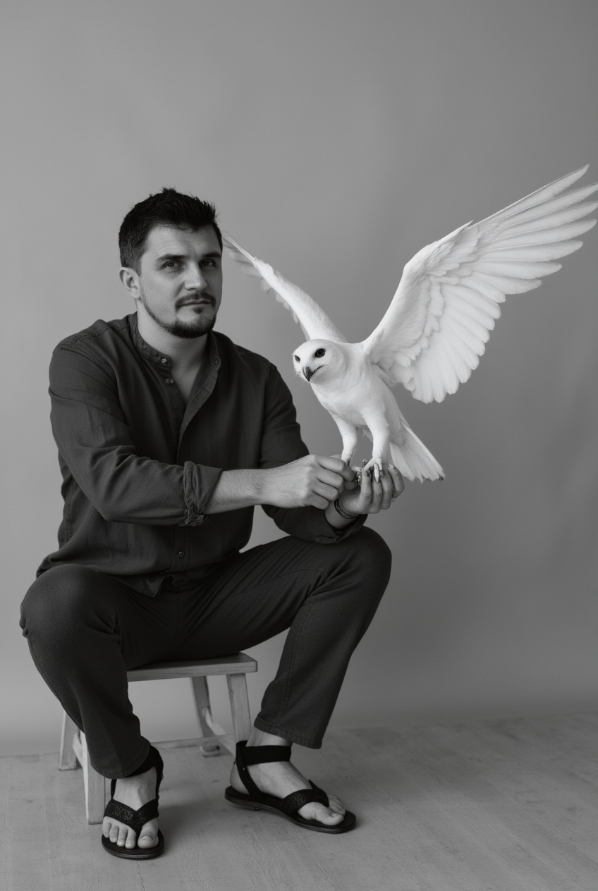 Нейро креатор Саша Кинбер: нейрофото, генерация видео, обучение