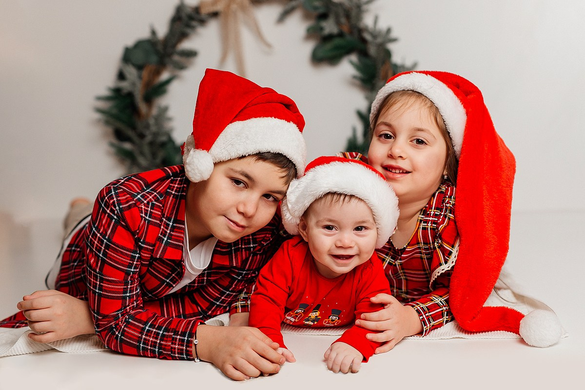 Новогодняя открытка. Фотограф новорожденных Альбина Хухарева. Йошкар-Ола. Казань. Чебоксары