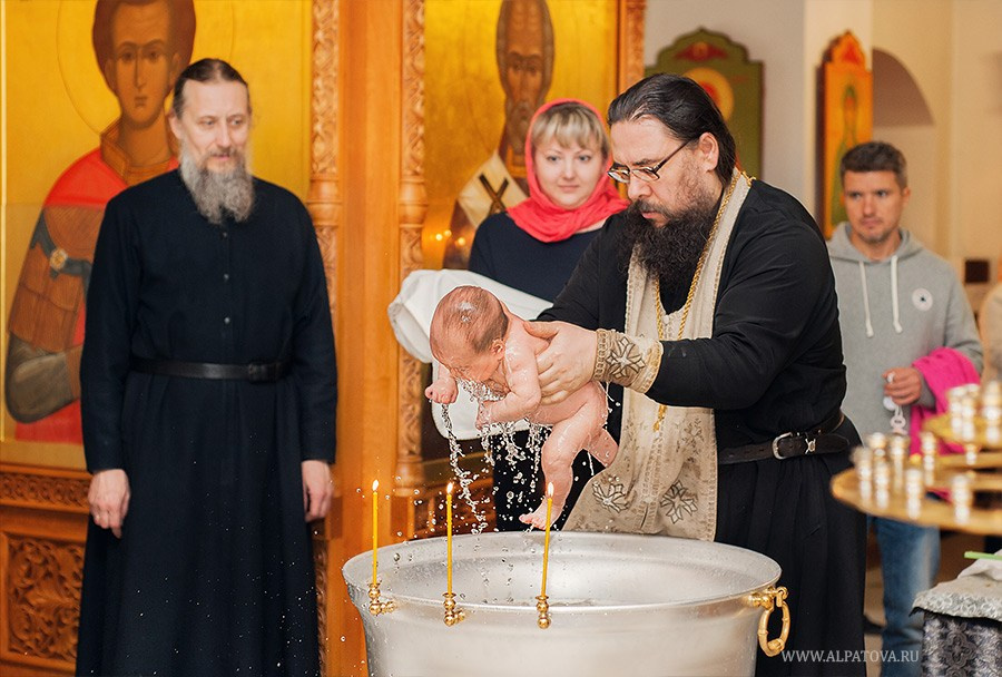 Крещение. Семейный и детский фотограф в Москве Ксения Алпатова
