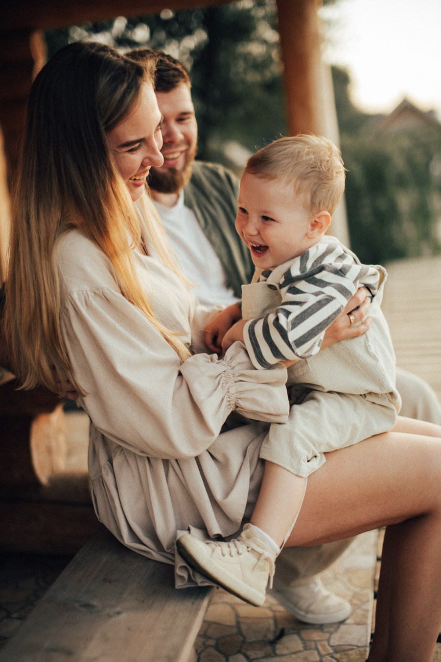 Саша, Настя, Арсений | на природе