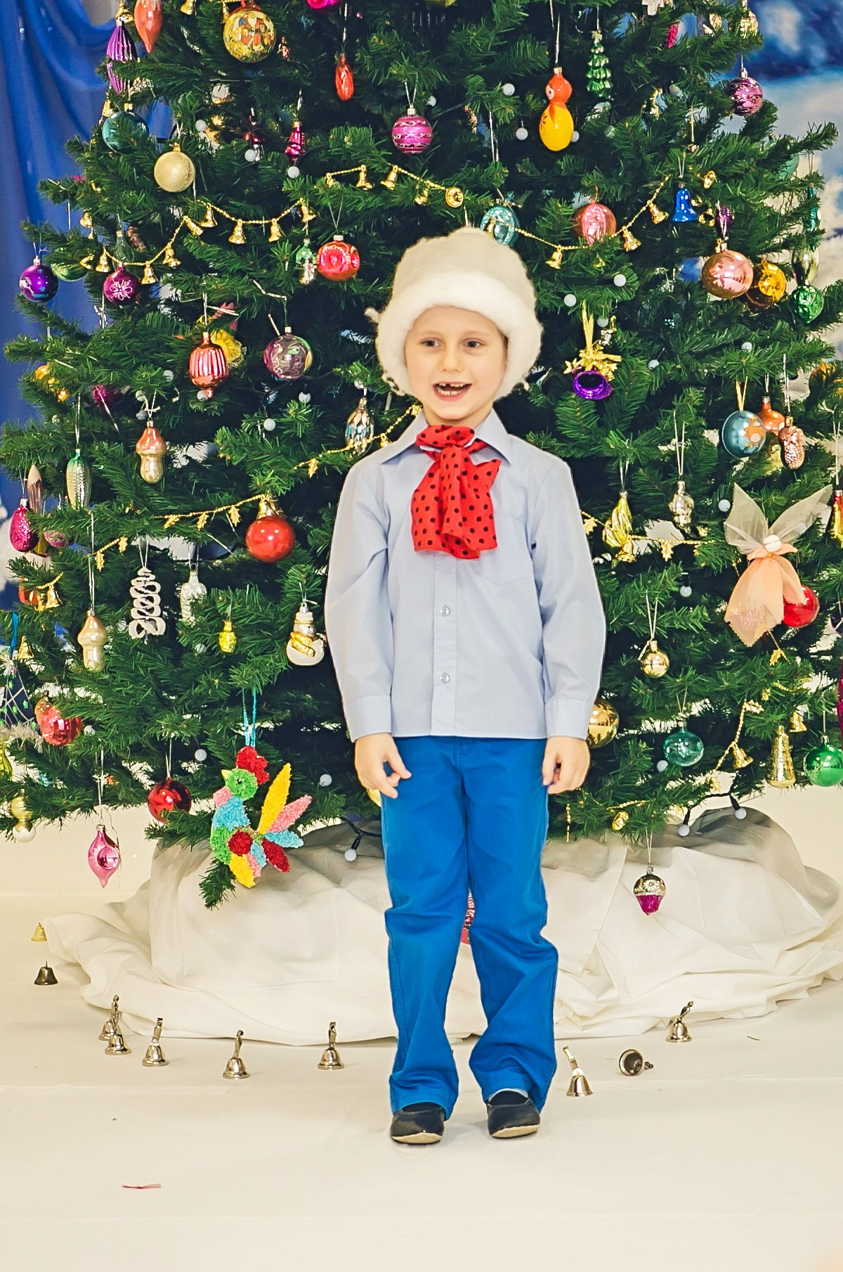 Новый год в саду. Семейный и детский фотограф в Нижнем Новгороде