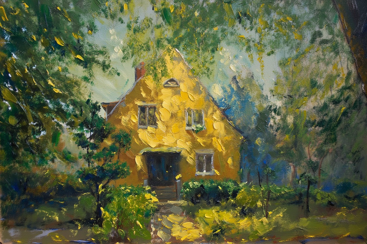 ABOUT / CONTACT. Exclusive Closing Gifts for Top Realtors | Custom House Portraits by Yulia Yurchevskaya