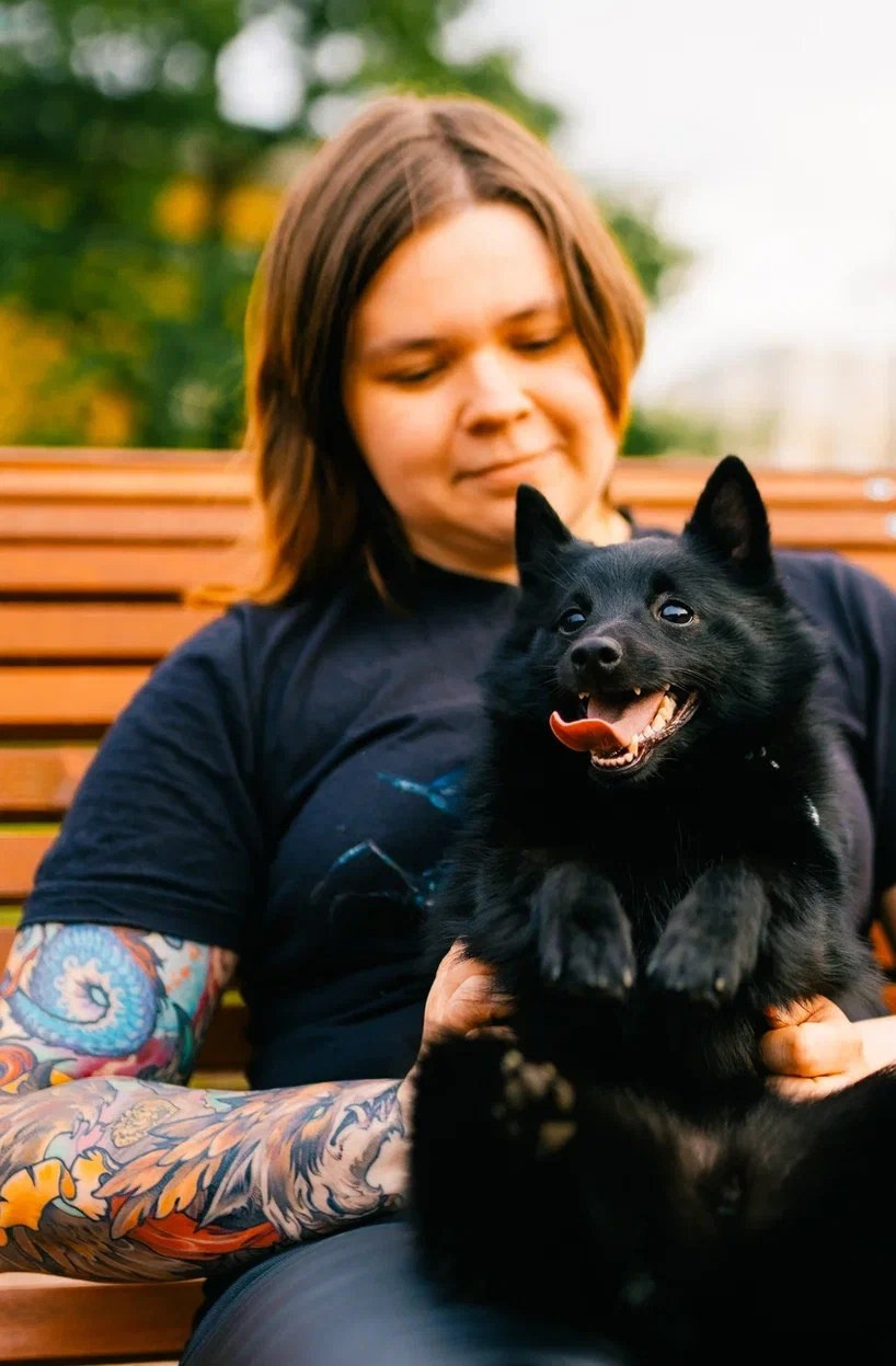 Аня и Тесс. Фотограф анималист в Спб недорого Олеся Майорова