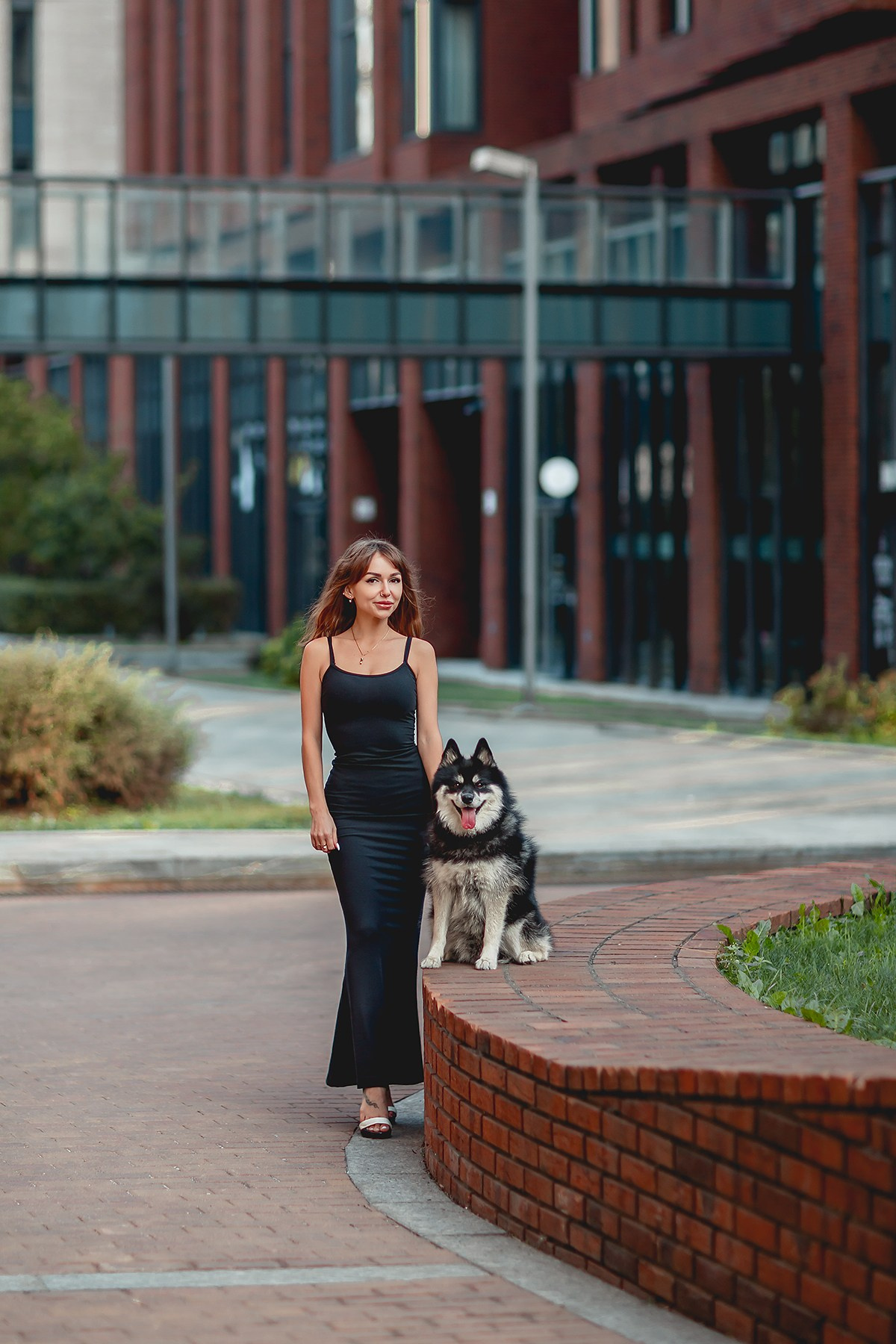 Надежда, Дмитрий и Марсель. Семейный фотограф анималист Мария Крючкова