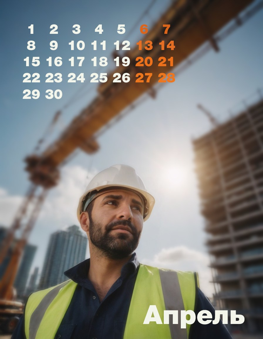 Создание эксклюзивного корпоративного календаря для строительной компании Екатеринбурга