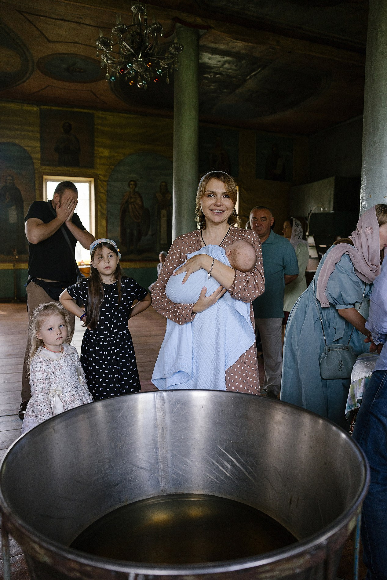 Крестины Ивана. Фотограф Олеся Жомер