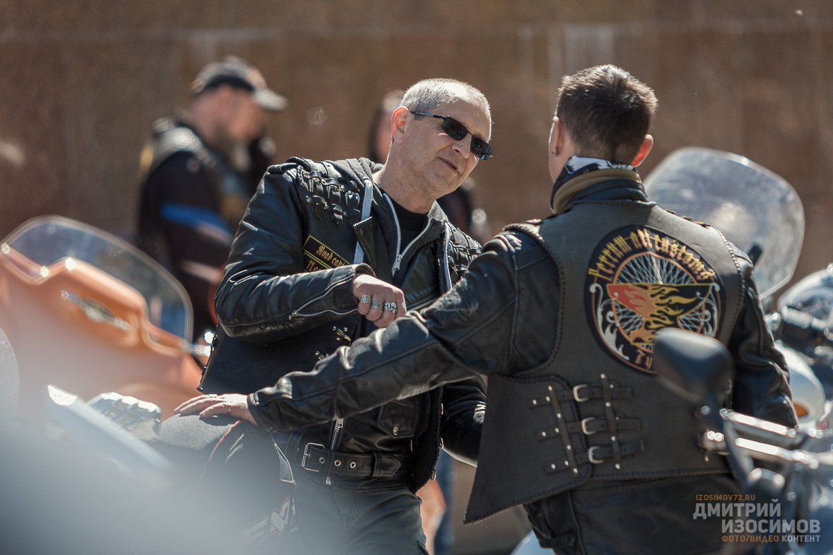 Слёт байкеров