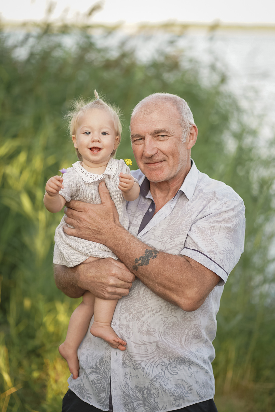 В деревне у дедушки. Фотограф Татьяна Митрофанова