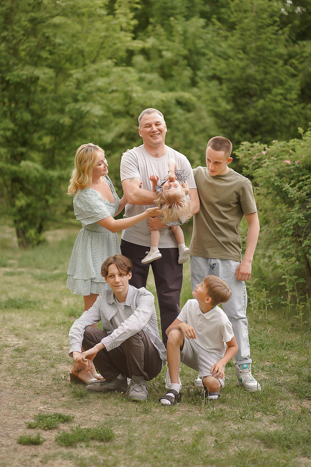 Три сыночка и лапочка дочка. Фотограф Татьяна Митрофанова