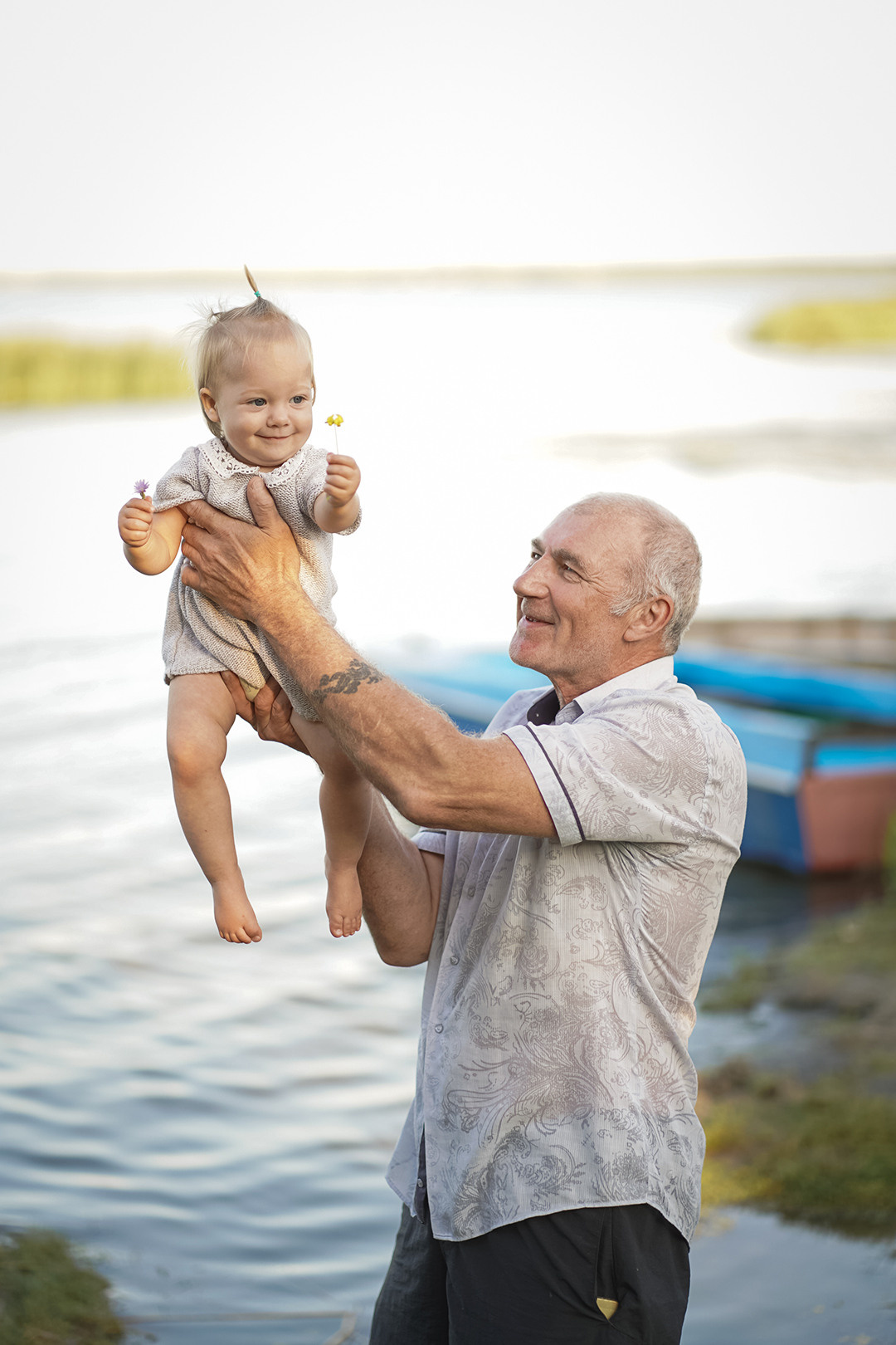 В деревне у дедушки. Фотограф Татьяна Митрофанова