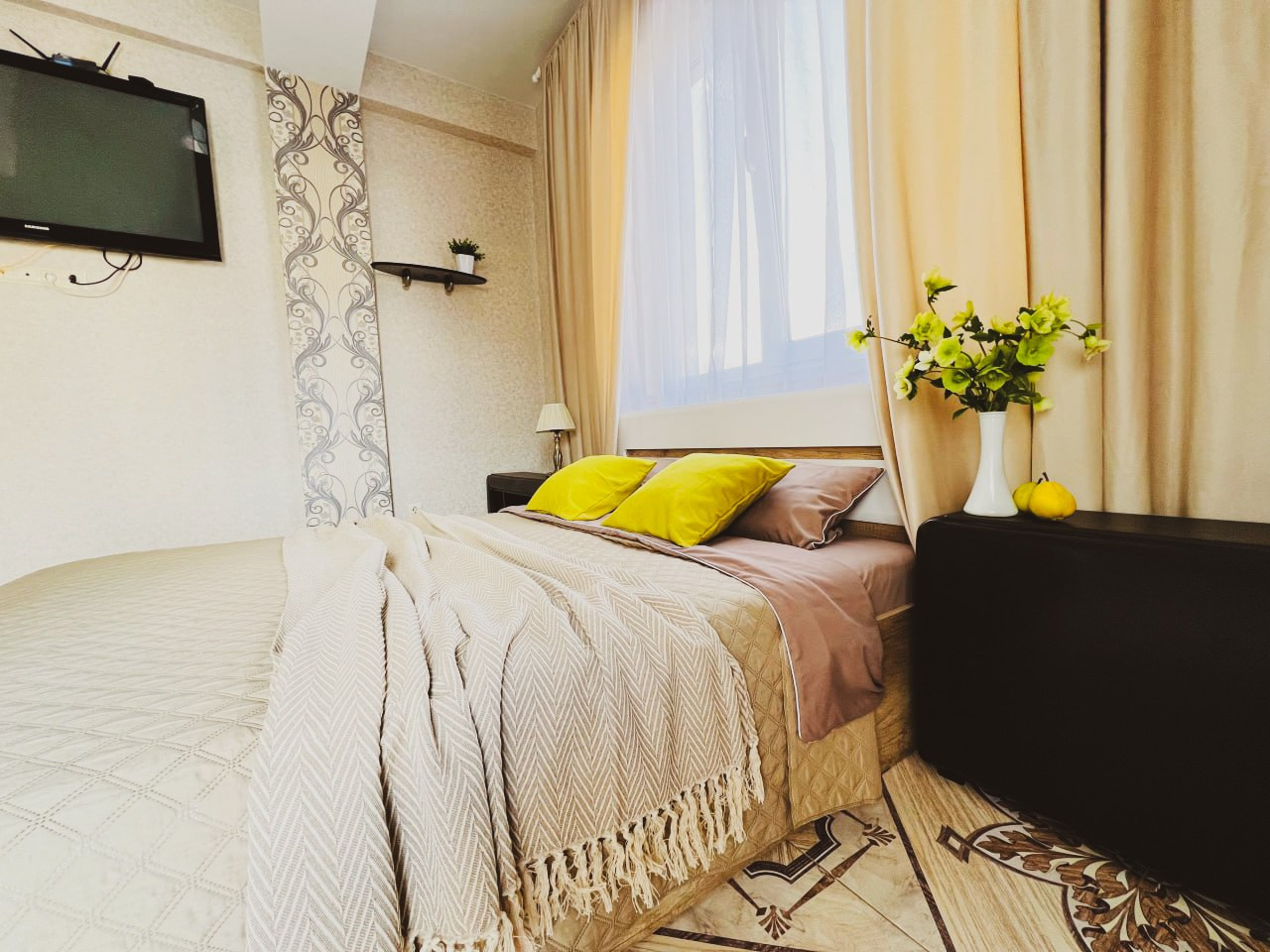 Уютная, новая квартира в центральном районе Сочи рядом с морем!. Квартиры посуточно, длительно в Сочи, LARA APART GROUP