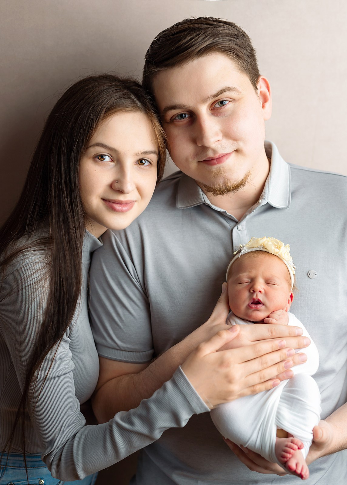 Семейные кадры. Фотограф новорождённых в Казани Нейля Гильмутдинова ньюборн