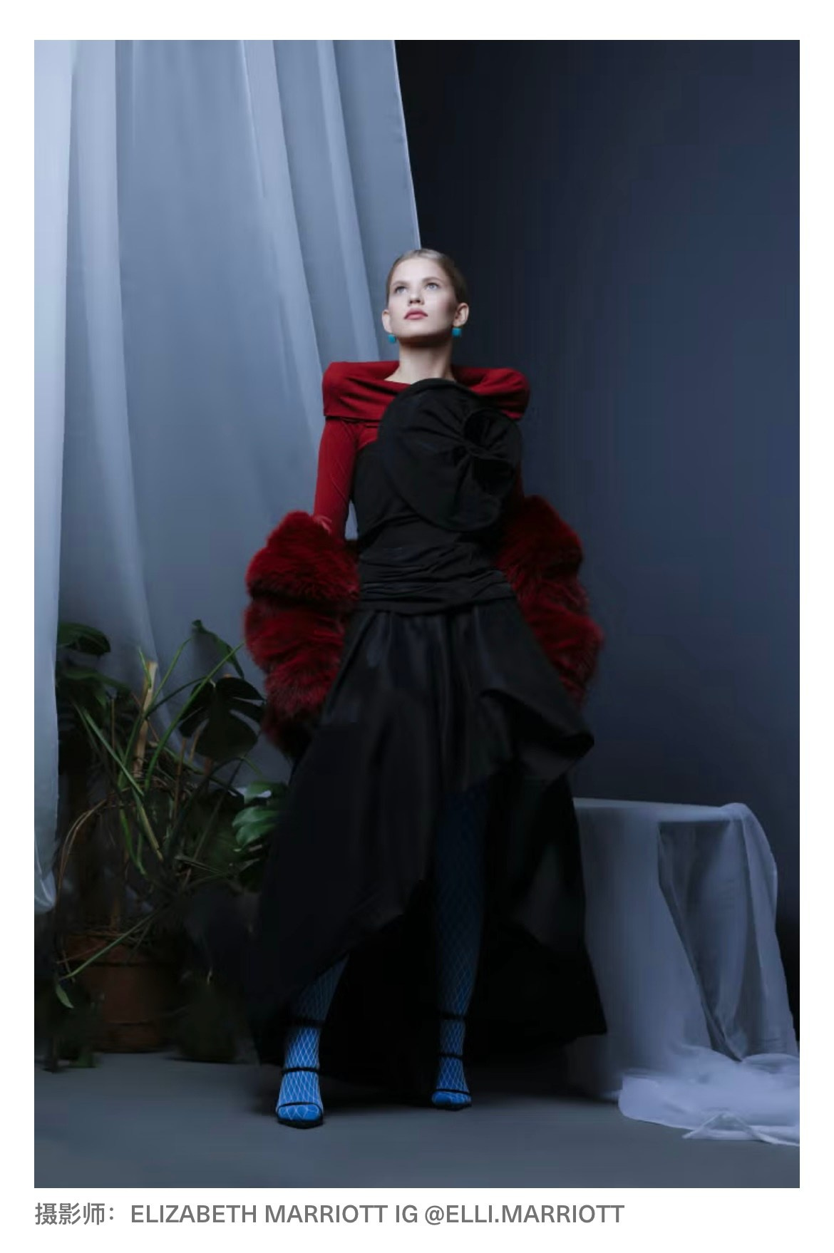 Elle China online. Elizabeth Marriott