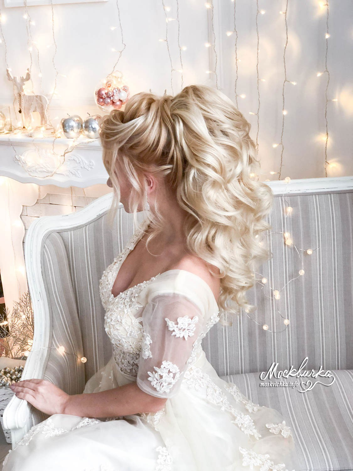 Свадебные образы. Прически и макияж на свадьбу, фотосессию, корпоратив от стилиста Кандаловой Елены в Москве, Домодедово