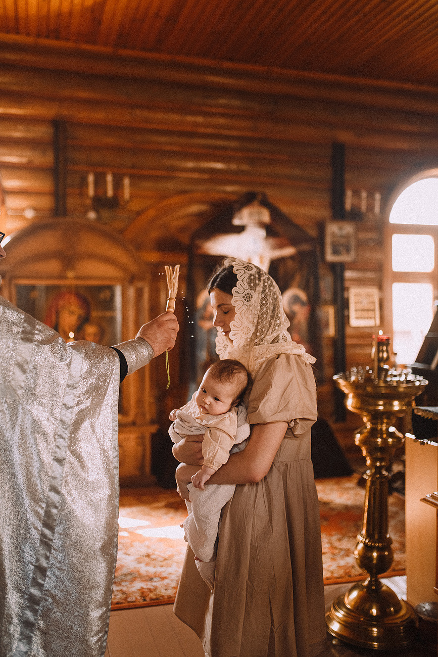 Крещение. Свадебный и семейный фотограф Москва Екатерина Верижникова