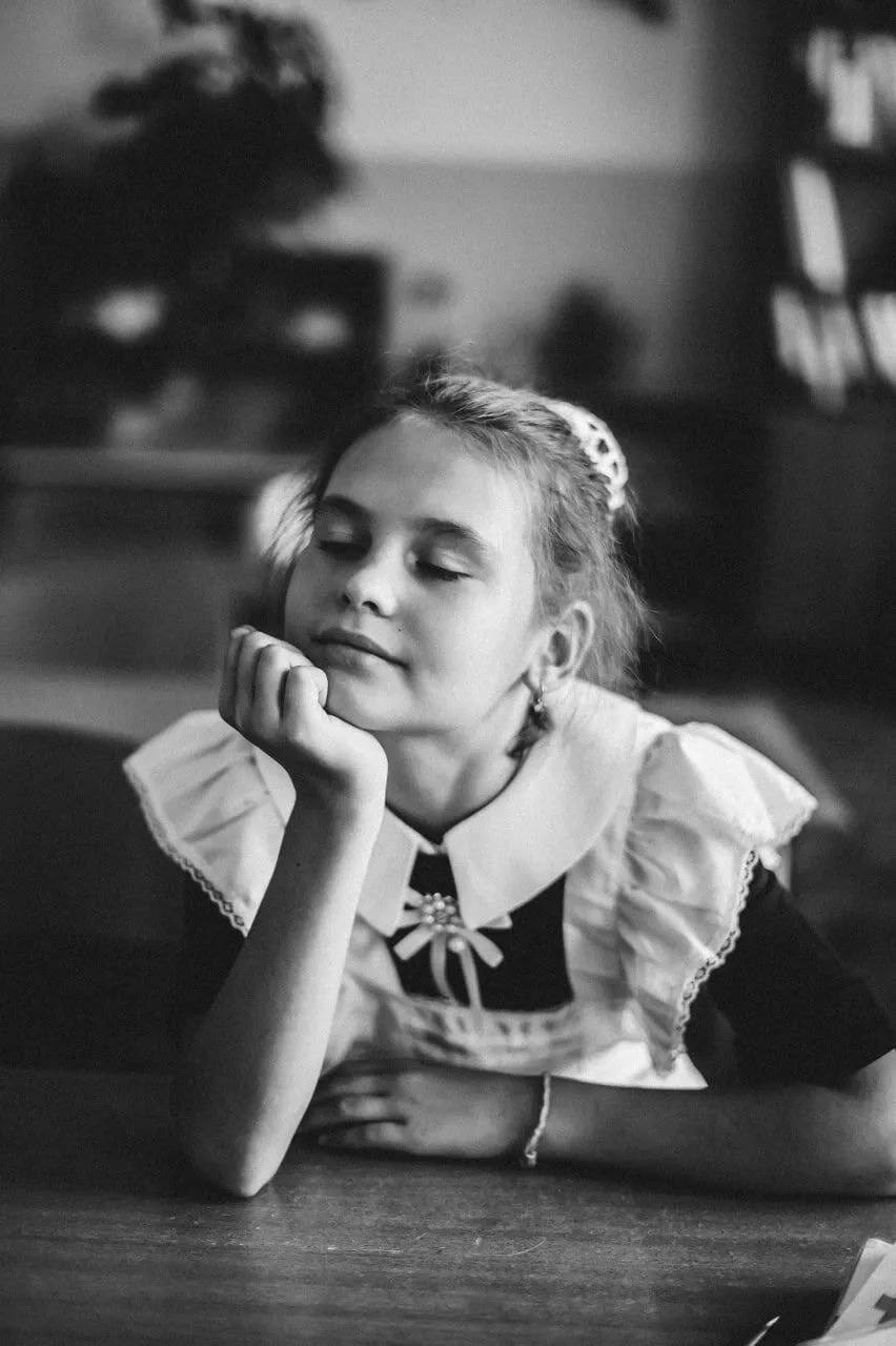 Школа съёмка в классе. Фотограф Алёна Мил