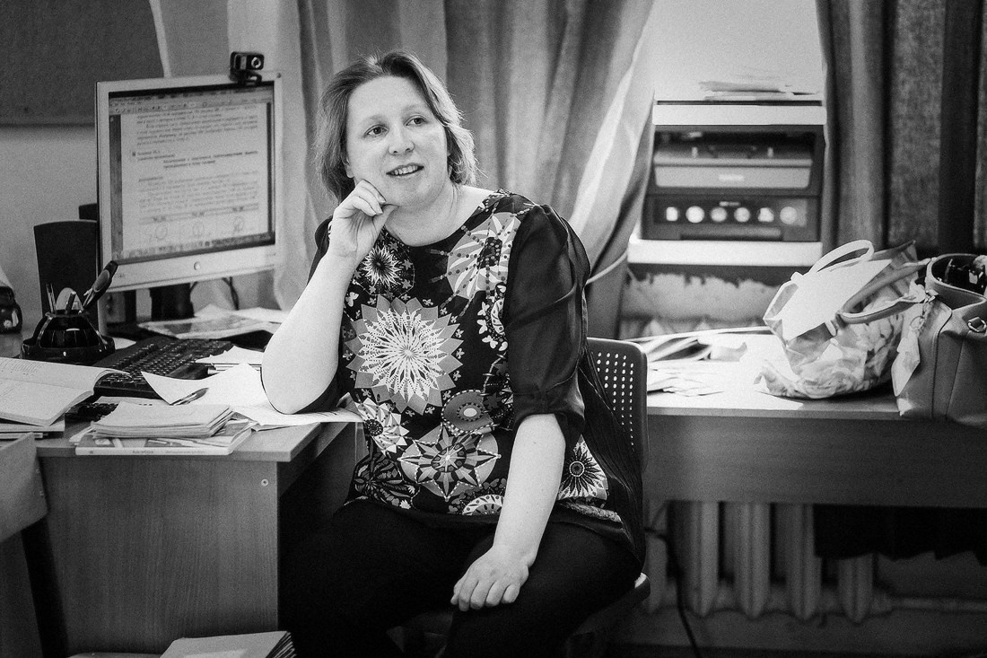 Фоторепортаж со школьного урока 4-го класса. Репортажный фотограф Борис Геер