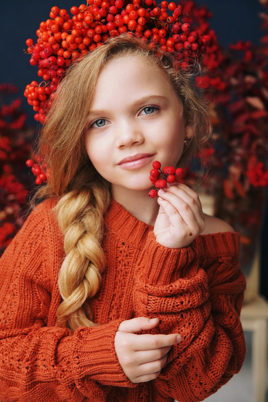 Рябина. Фотограф новорожденных. Семейный и детский фотограф в городе Сургуте