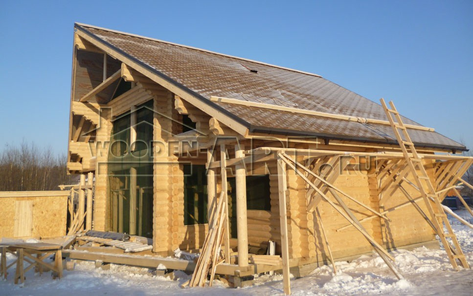 «Парус» 255 кв. м. Проекты деревянных домов