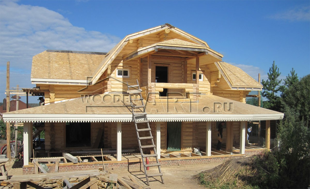 «Алиса» 259 кв. м. Проекты деревянных домов