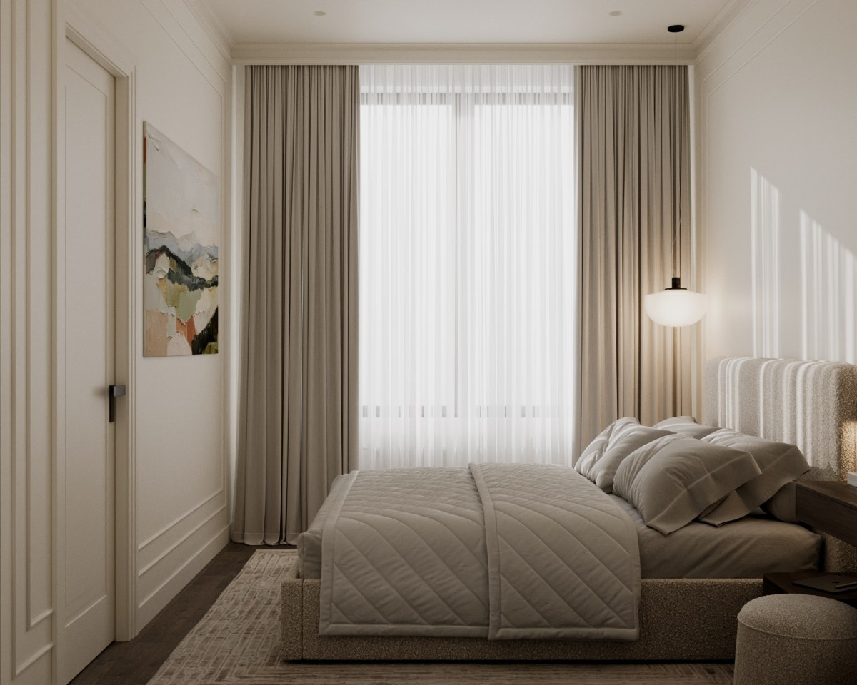 Спальная комната. Визуализатор Векшина Елена