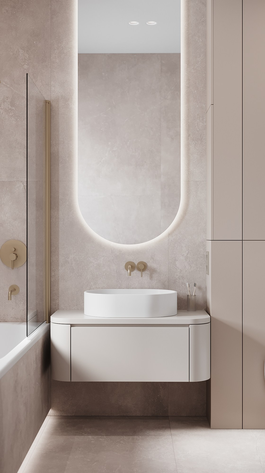 Визуализация интерьера дома в деревне Подосье. 3d визуализатор marybond3d