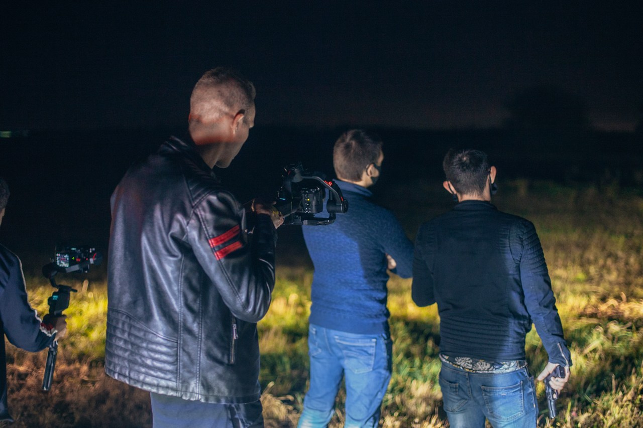 Бэкстейдж съемка рекламы. Фотограф Денис Денисов