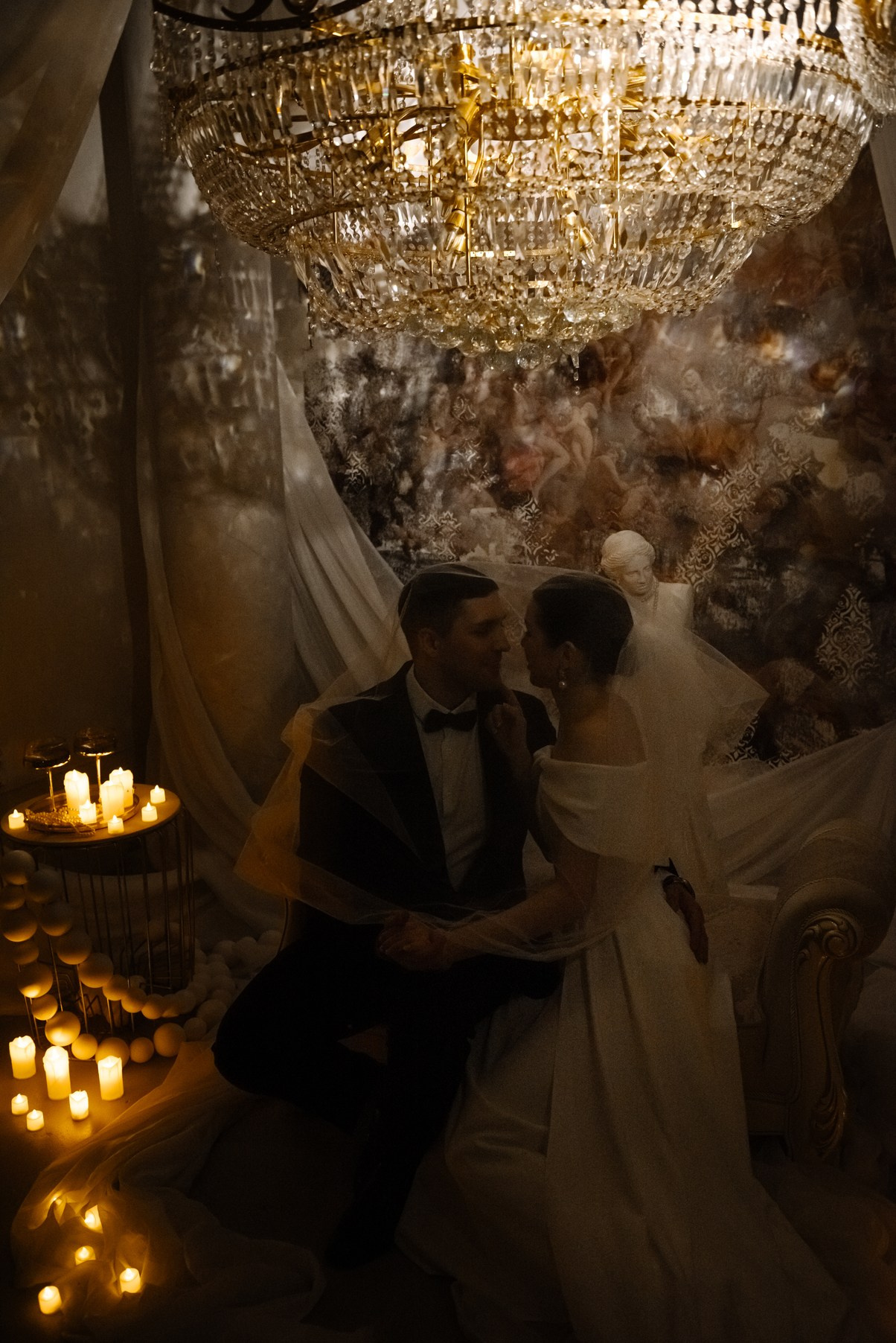 Со свечами. Свадебный и сеейный фотограф в Санкт-Петербурге Елена Худякова