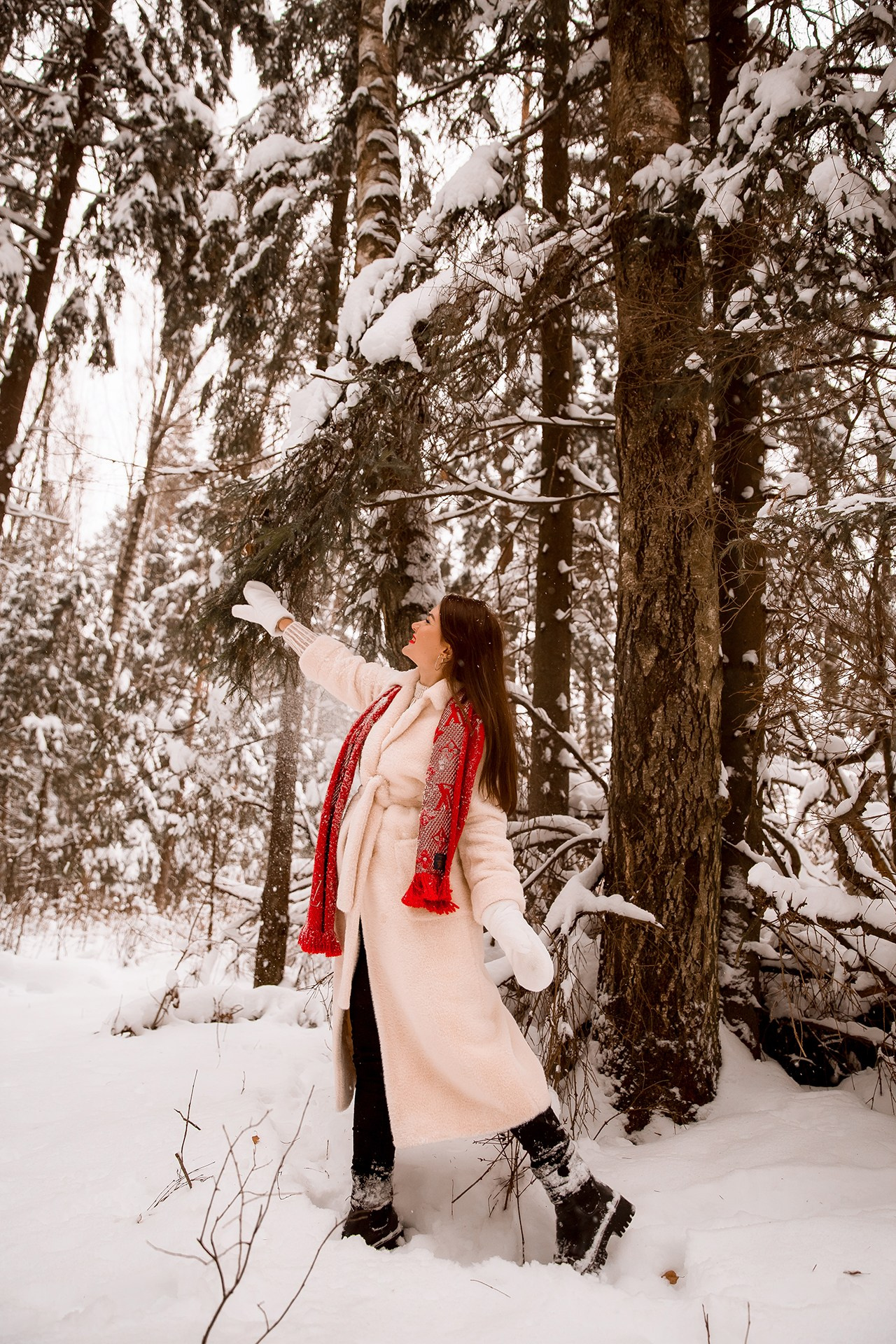 Зимние фотосессии. Katerina Schastlivaya