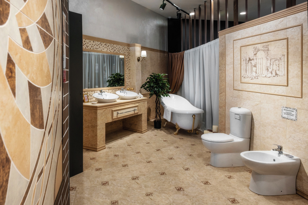 'Keramin' Market in Minsk, Belarus.