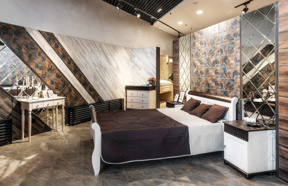 'Keramin' Market in Minsk, Belarus.